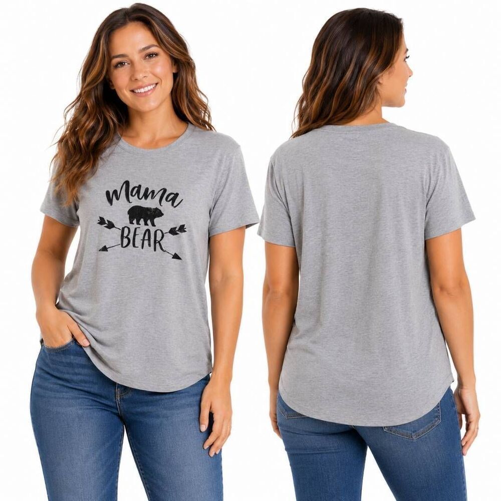 Maurices MEDIUM Gray SS T-shirt
